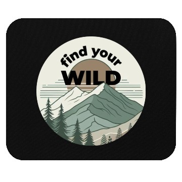 Discover Find Your Wild Mouse Pads