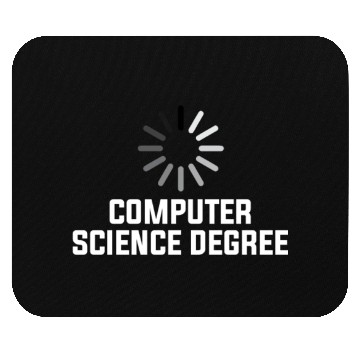 Discover computer science degree Mouse Pads