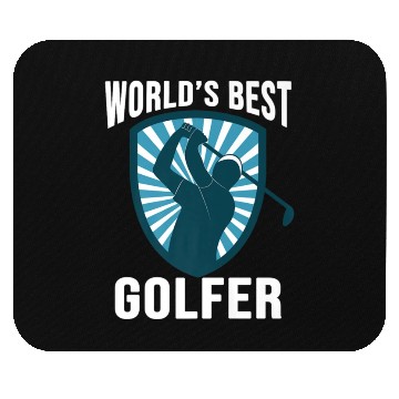 Discover Worlds best golfer clothes Premium Mouse Pads