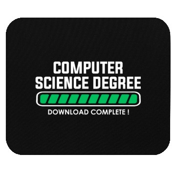 Discover computer science degree Mouse Pads