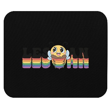 Discover Les Bee An - Lesbian LGBT Pride - But First, Mouse Pads