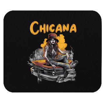 Discover Chicana Lowrider Clothes Mexican American Mouse Pads