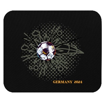 Discover supports germany in euro2024 Mouse Pads