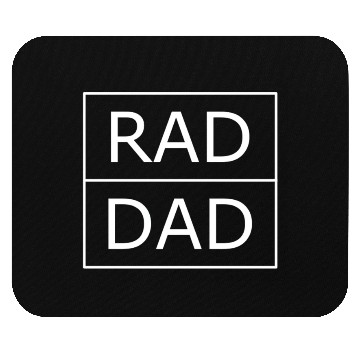 Discover Rad dad Mouse Pads