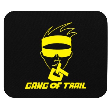 Discover GT Yellow neon Face Mouse Pads