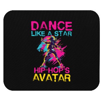 Discover Dance Like A Star Hip Hop Avatar Mouse Pads