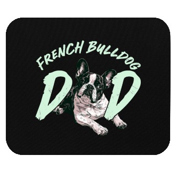 Discover French Bulldog Owner Frenchie FRENCH BULLDOG Mouse Pads