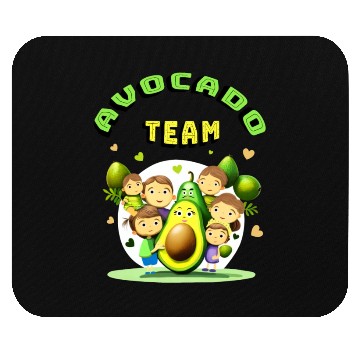 Discover Avocado team Mouse Pads