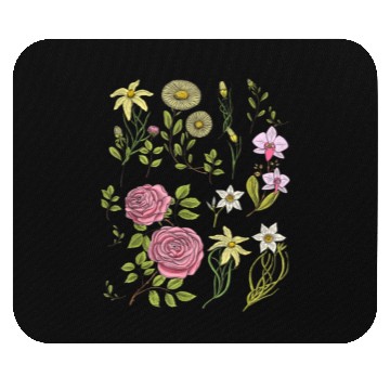 Discover Flowers Cottagecore Mushroom Indie Clothes Mouse Pads