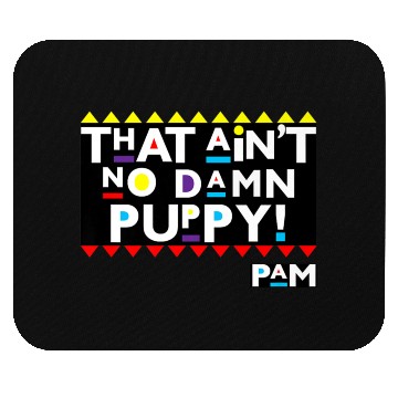 Discover Puppy Sitcom Clothing Premium Mouse Pads