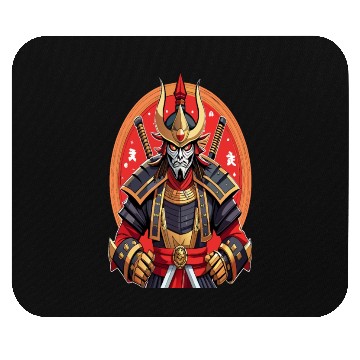 Discover Samurai of the Rising Sun Mouse Pads
