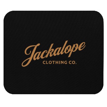 Discover Jackalope Clothing Co Logo Mouse Pads