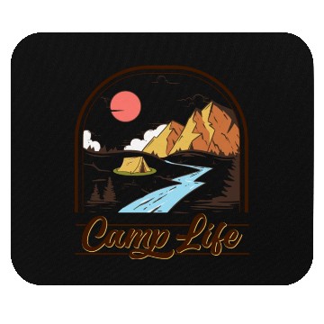 Discover Vintage Camp Mouse Pads