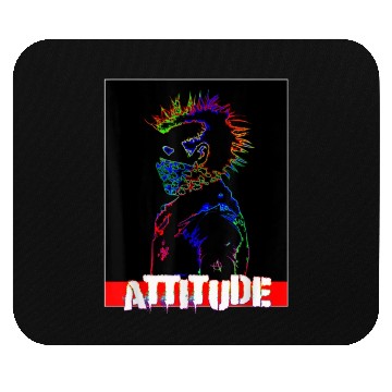 Discover Attitudes Aesthetic Clothing Grunge Mouse Pads