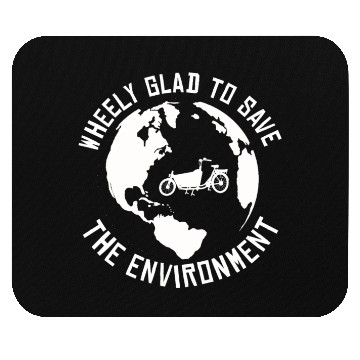 Discover Wheely Glad Environment Cargo Cargobike Mouse Pads