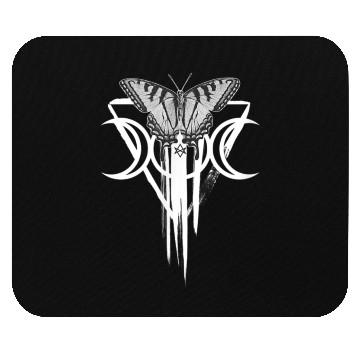 Discover clothing aesthetics butterfly witchcraft Mouse Pads