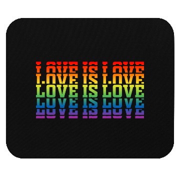Discover Love is love Mouse Pads