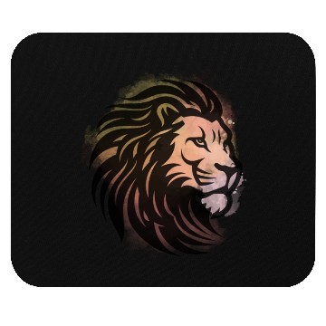 Discover Lion Head Mouse Pads