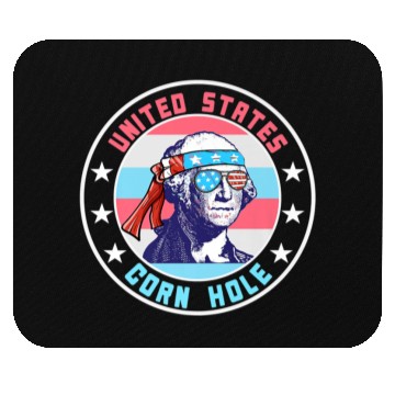 Discover July Cornhole Apparel Clothing Premium Mouse Pads