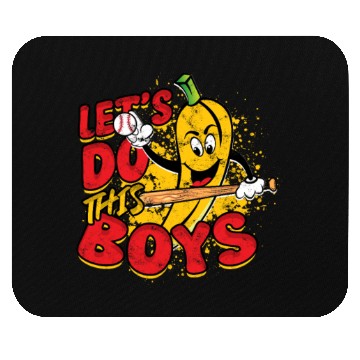 Discover Let's Do This Boy - Baseball Mouse Pads