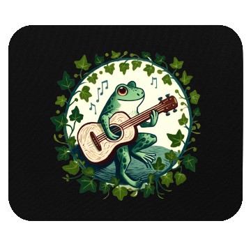 Discover Guitar Frog Mouse Pads