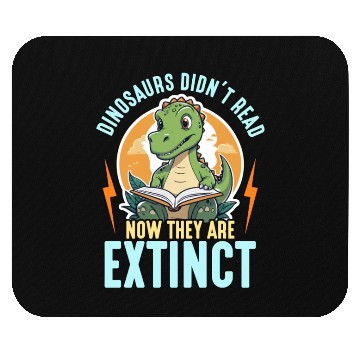 Discover Literature Teacher Dinosaurs Didn't Read Librarian Mouse Pads
