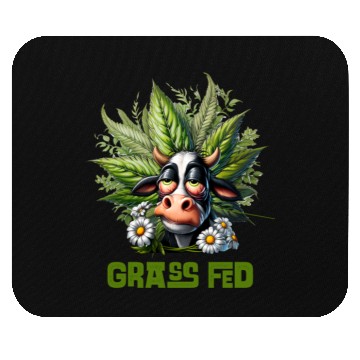 Discover Grass Fed Green Mouse Pads
