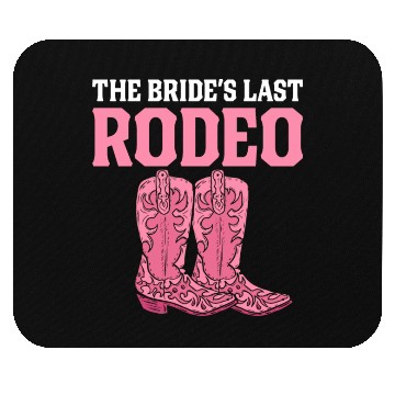 Discover Bridal Party Bachelorette Party Rodeo The Bride's Mouse Pads