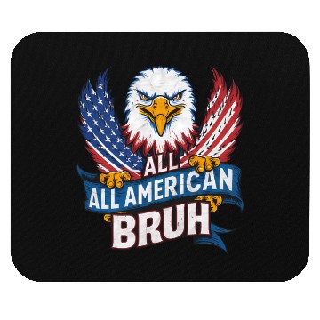 Discover all american patriotic eagle Mouse Pads