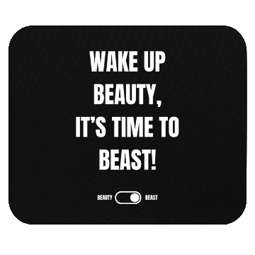 Discover Its Time to Beast Mouse Pads
