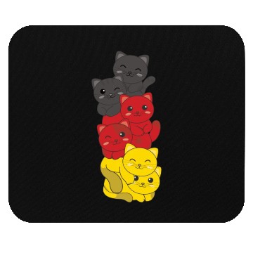 Discover German Flag Cat German Germany Cats Mouse Pads