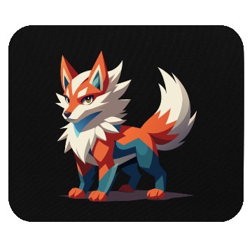 Discover Fierce Fantasy Wolf Mouse Pads