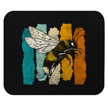 Discover Honey Bee Nature Flowers Bees Mouse Pads
