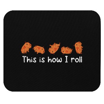 Discover Capybara Playing Basketball Mouse Pads