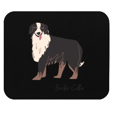 Discover Border Collie Mouse Pads