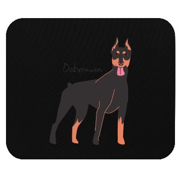 Discover Doberman Mouse Pads