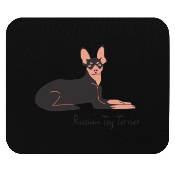 Discover Russian Toy Terrier Mouse Pads