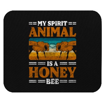 Discover Honey Bee Nature Useful Beekeeper Mouse Pads