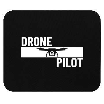 Discover Drone Pilot Quadcopter Proud Funny Drone Pilot Mouse Pads