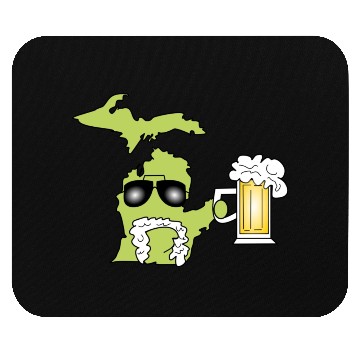 Discover Michigan Beer original Mouse Pads