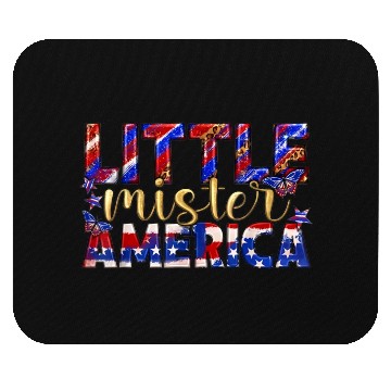 Discover Little America Patriotic Freedom Mouse Pads