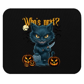 Discover Halloween Scary Black Jack Lanter Mouse Pads