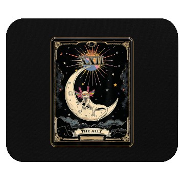 Discover Pride Rainbow Sunglasses Ally Axolotl Mouse Pads