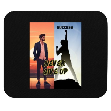 Discover Mouse Pads never give up