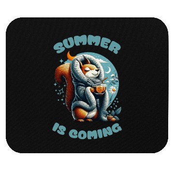 Discover Summer is Coming Mouse Pads