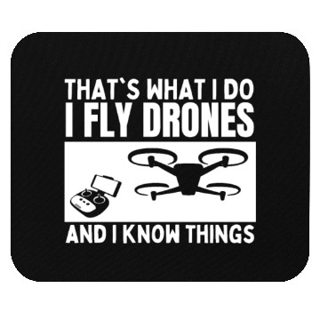 Discover Drones That's What I Do Funny Drone Pilot Mouse Pads