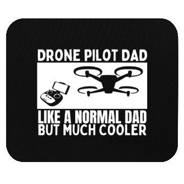 Discover Quadcopter Drone Pilot Dad Father Quote Funny Mouse Pads