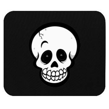 Discover Ghosts and Creepy Masks Mouse Pads