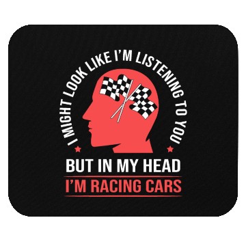 Discover Race Car Funny Car Lover Drag Racing Mouse Pads