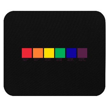Discover LGBT COLOR PANTONE PALLETE GAY COMMUNITY DESIGN Mouse Pads
